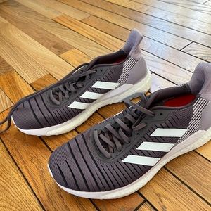 Adidas purple sneakers
